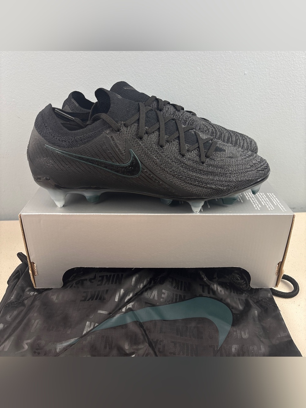 NIKE PHANTOM GX 2 ELITE SG-PRO AG SHADOW PACK FJ2586-002 Size Mens 7.5/WMNS 9